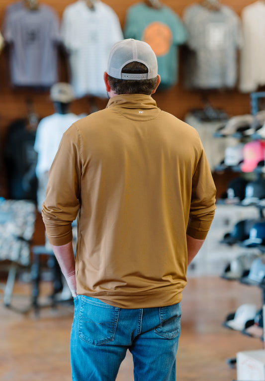 The Lodge Pullover: Camel
