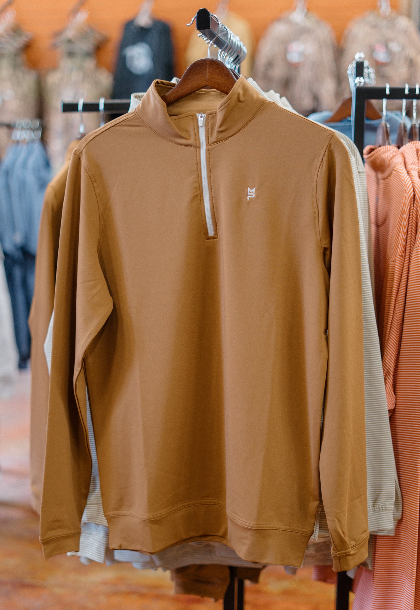 The Lodge Pullover: Camel