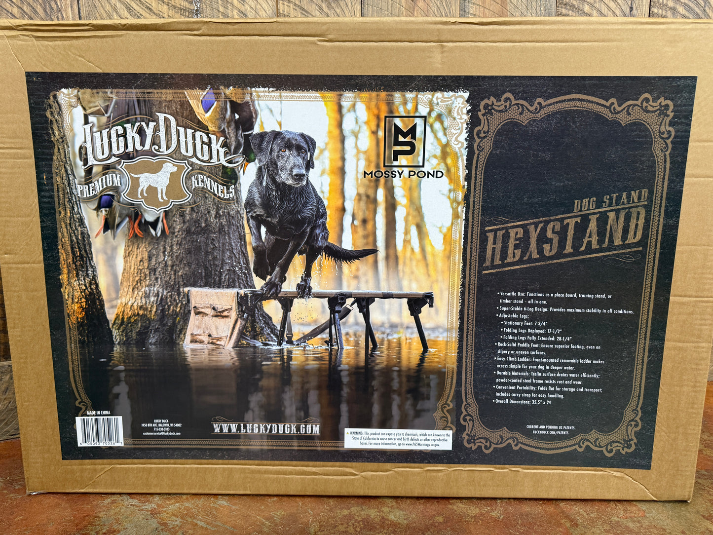 Lucky Duck x Mossy Pond HexStand