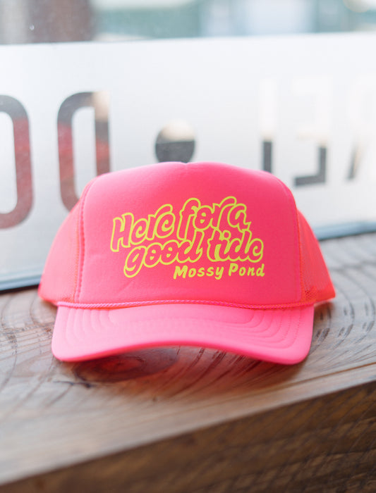 "Good Tide" Foam Trucker Hat
