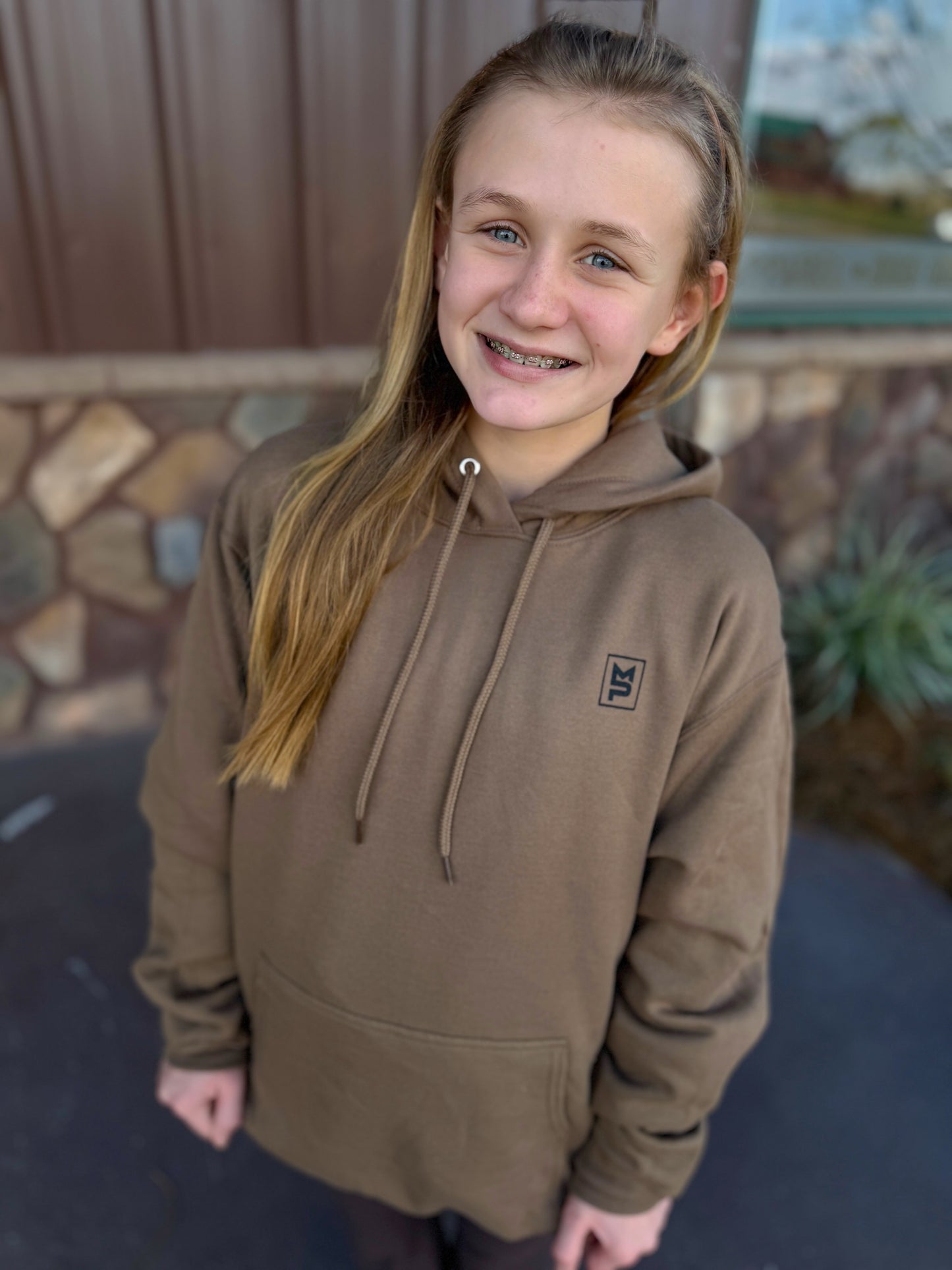 Brown Flying Duck Hoodie