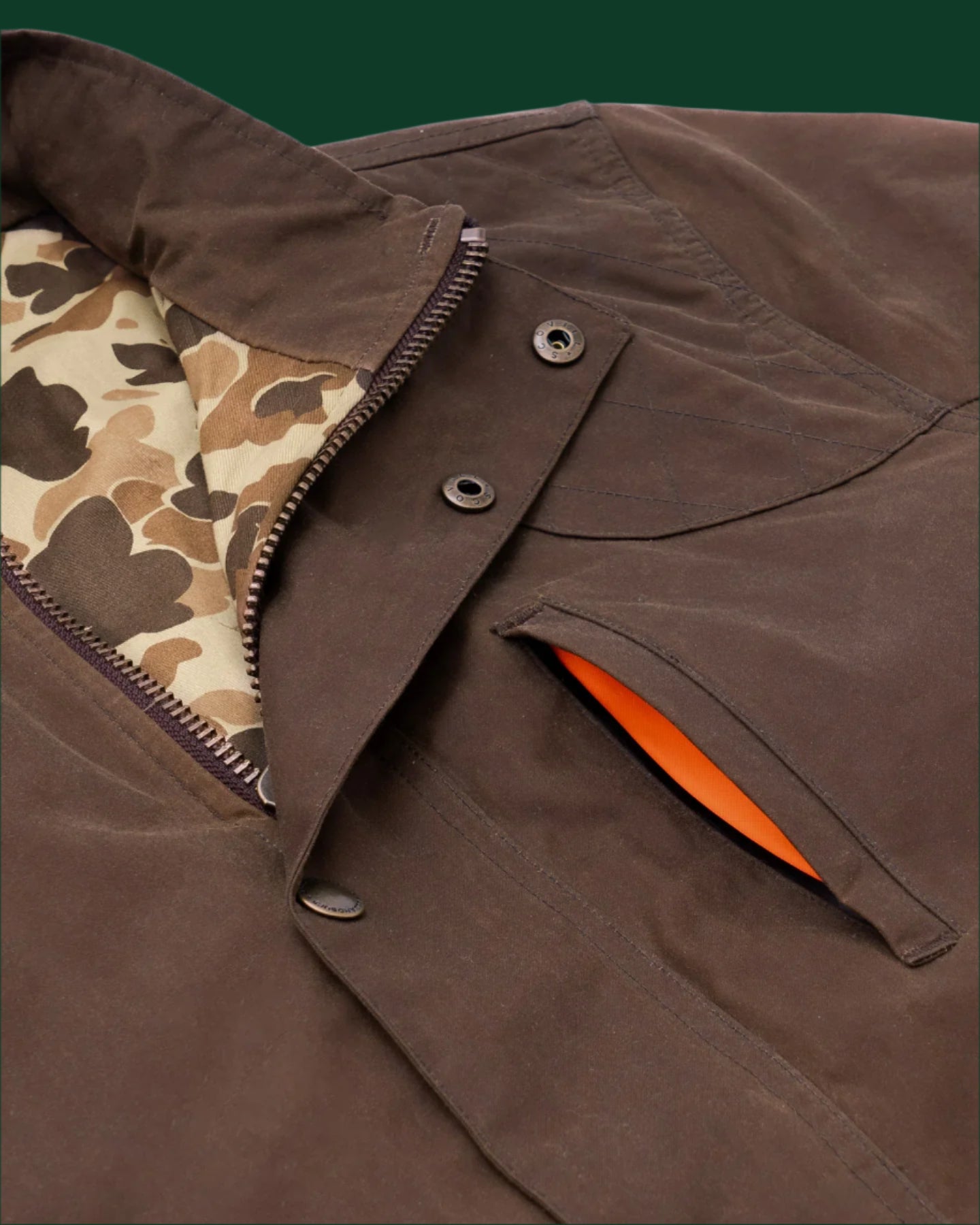 Ball and Buck Waxed Field Jacket