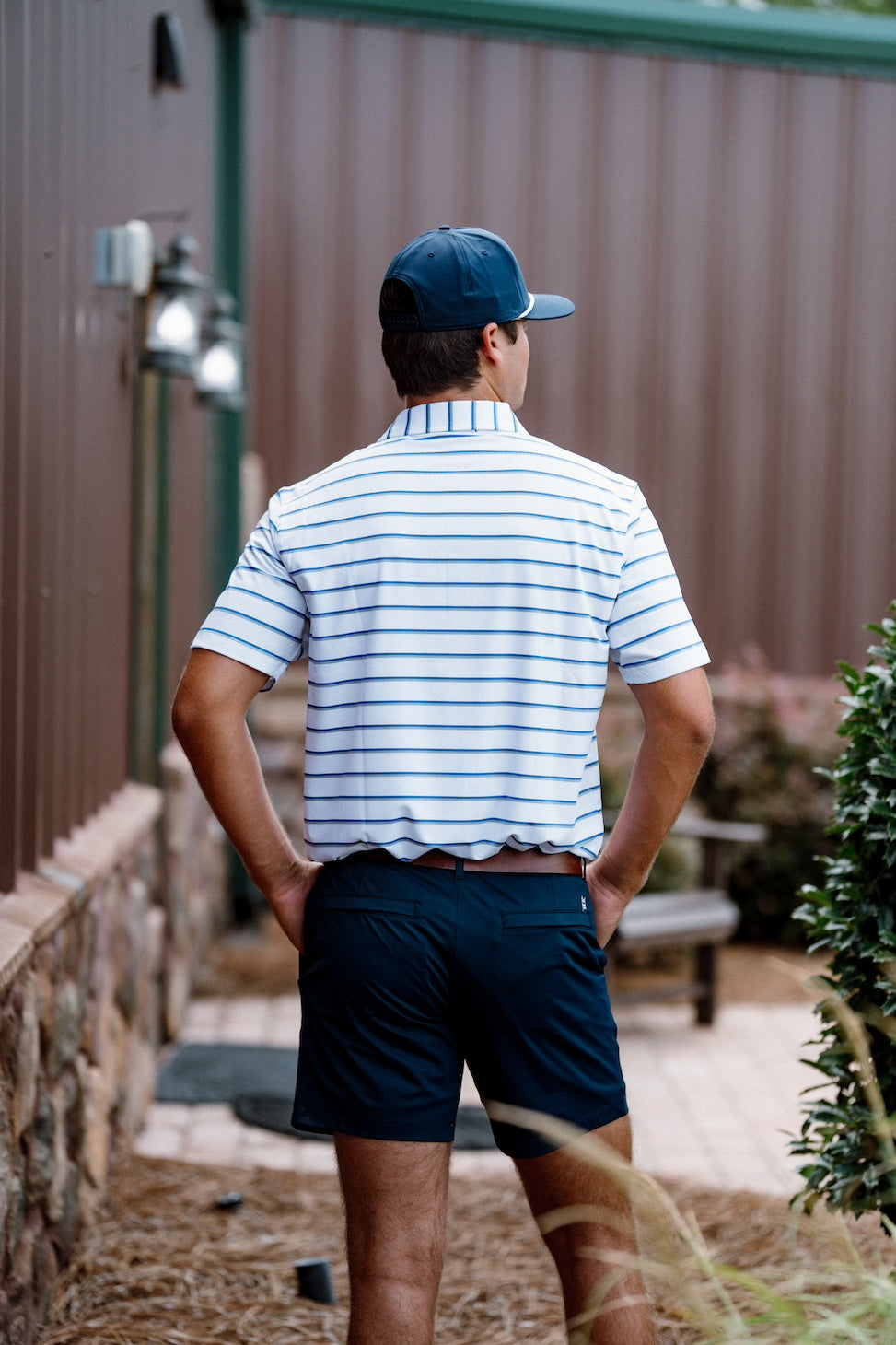 Navy Chino Short