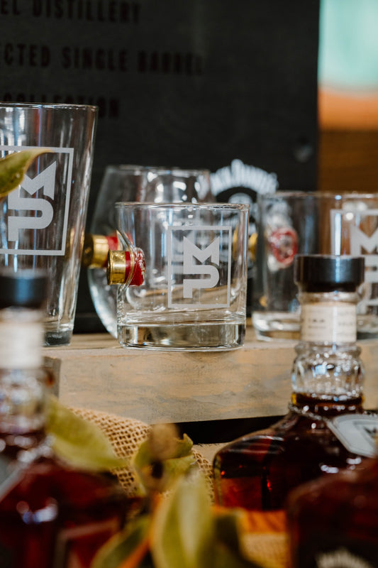 Shotshell Glassware: Rocks Glass
