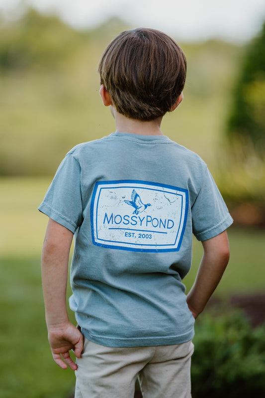 Grey & Blue MP Duck Youth T-Shirt