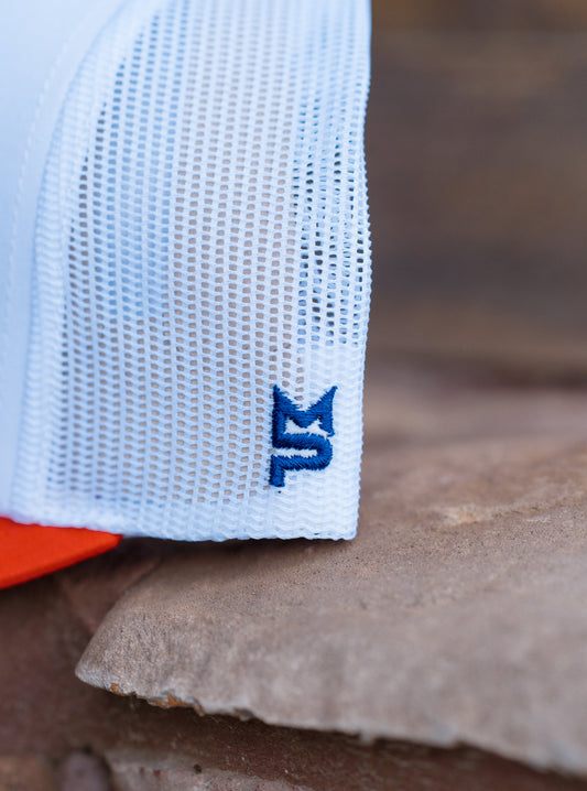 White/Red MP Flag Hat
