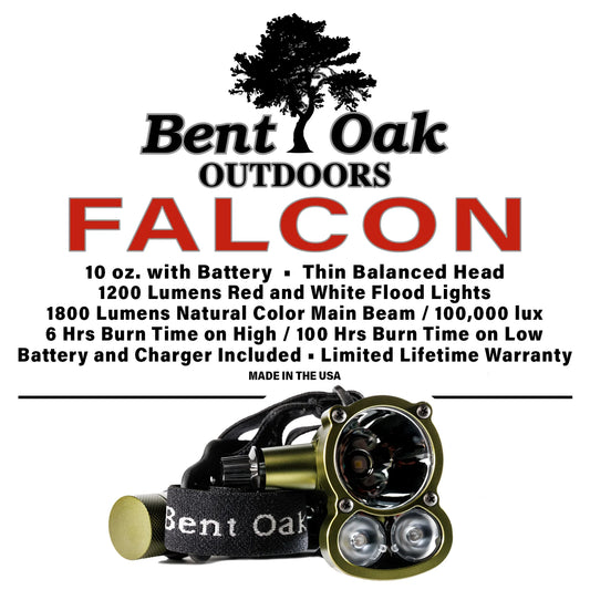 Bent Oak Outdoors Falcon Headlamp