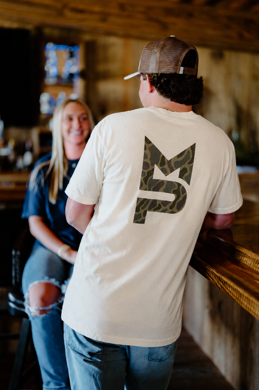Ivory Camo MP Pocket Tee