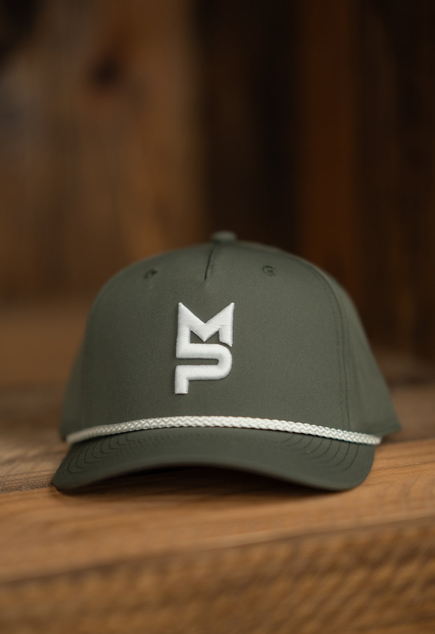 Green/White Rope MP Hat