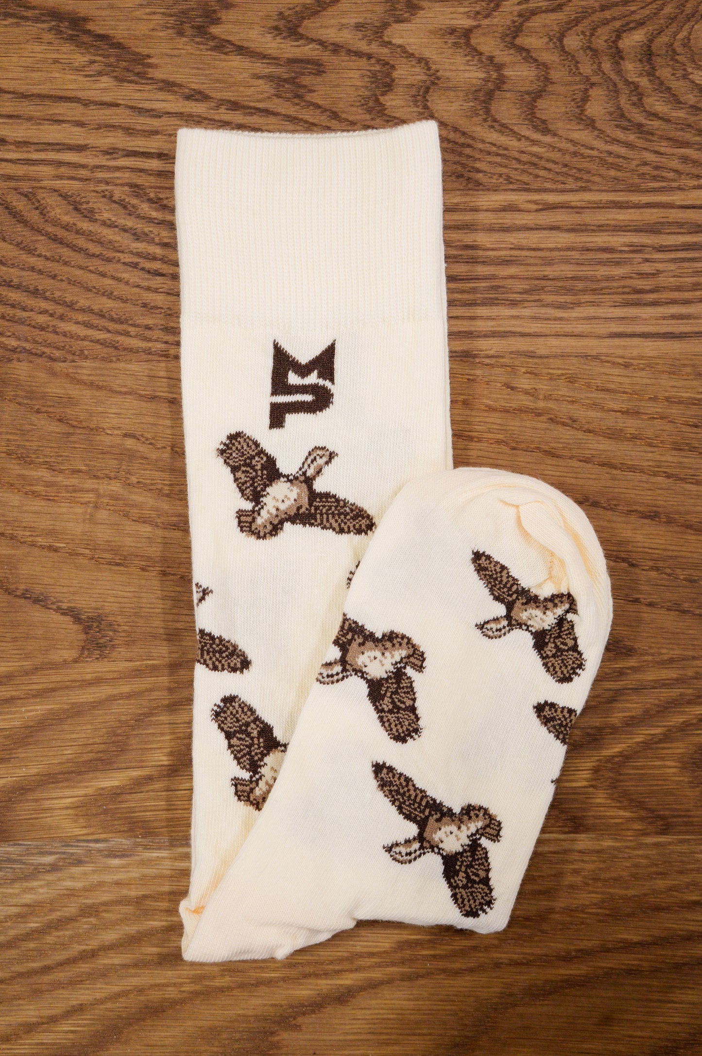MP Beige Quail Socks