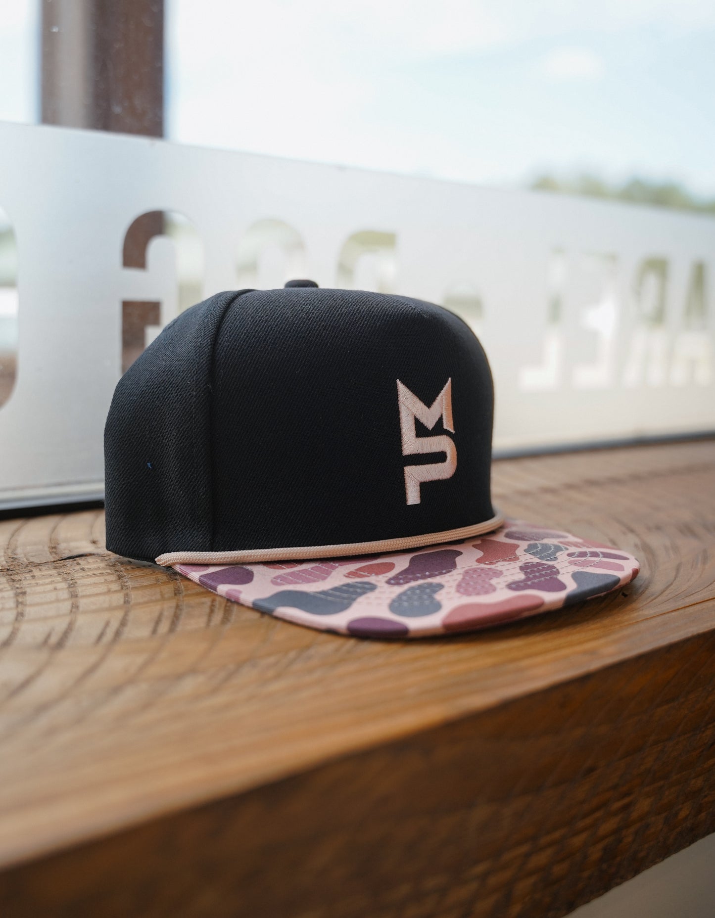 Black/Camo Rope MP Hat