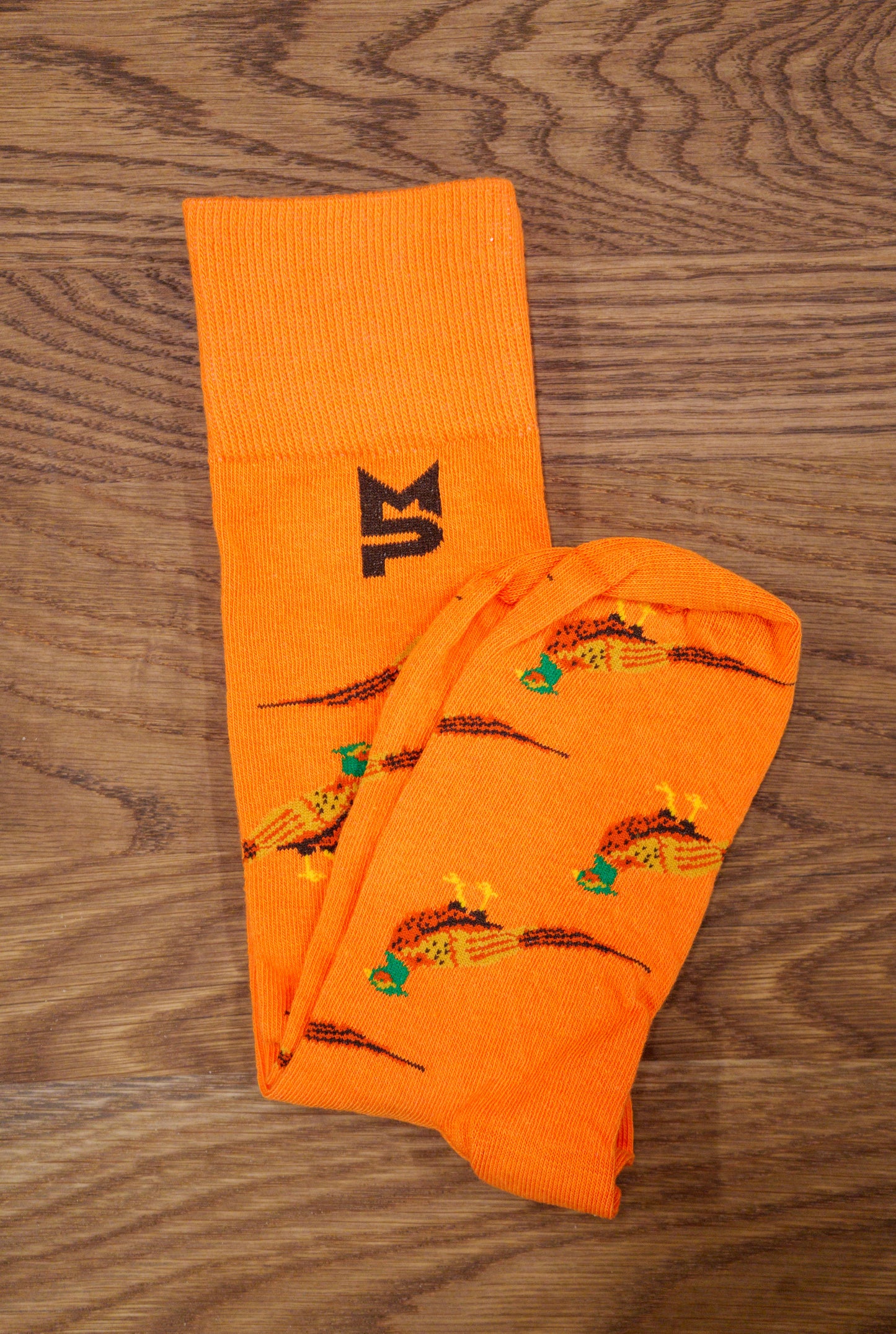 MP Orange Pheasant Socks