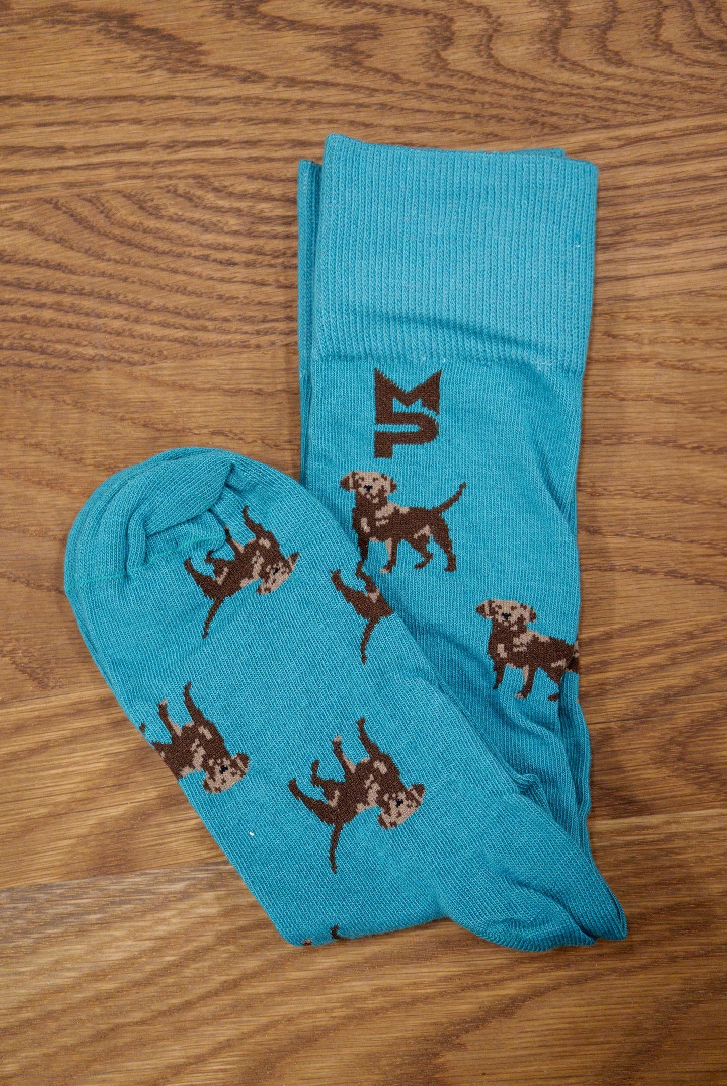 MP Teal Lab Socks