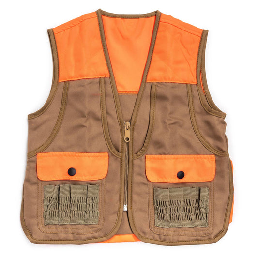 Blaze/Tan Shooting Vest
