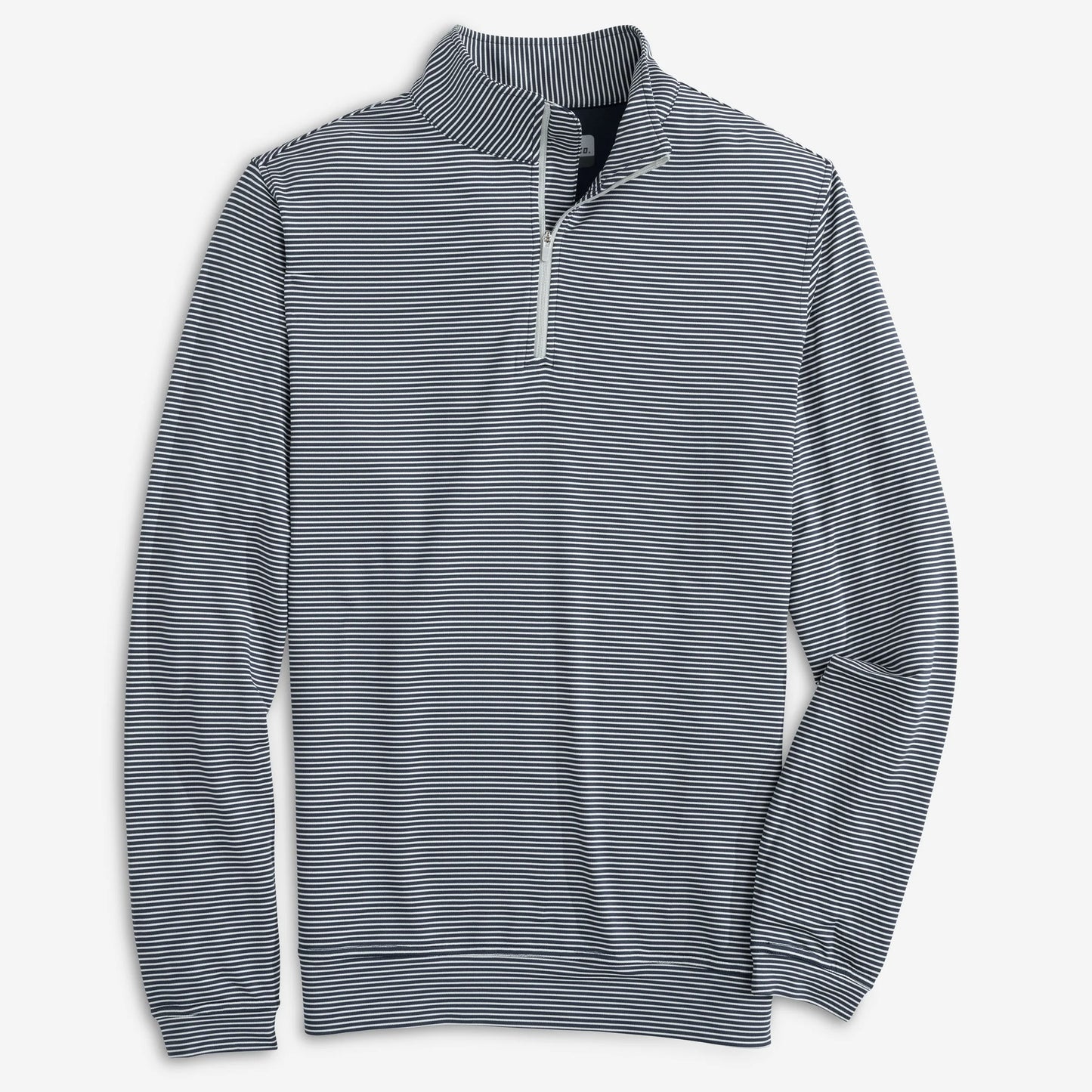 The Lodge Pullover: Navy Stripe