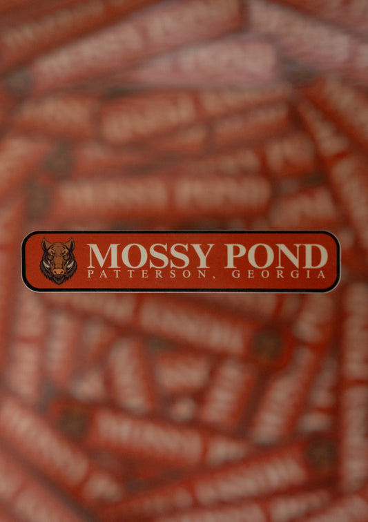 Hog - Mossy Pond Rectangle Sticker
