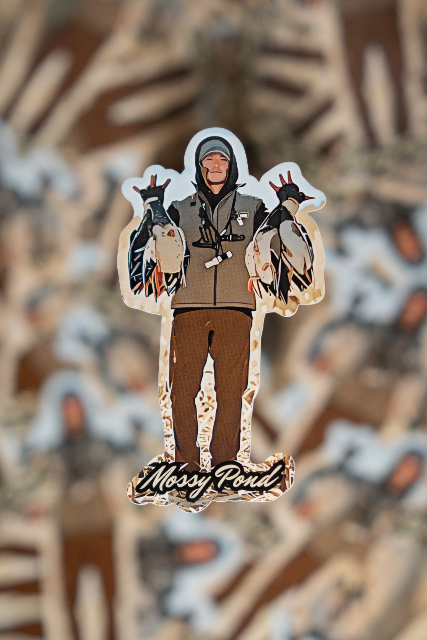 Duck Hunt Limits Sticker