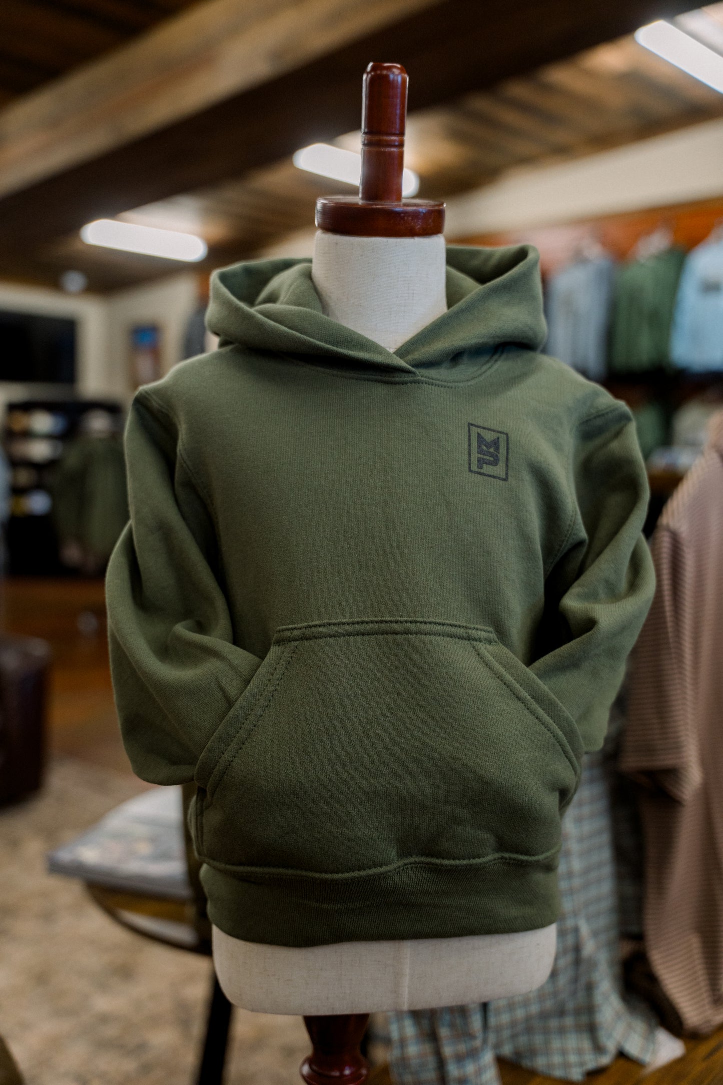 Green Youth Flying Duck Hoodie