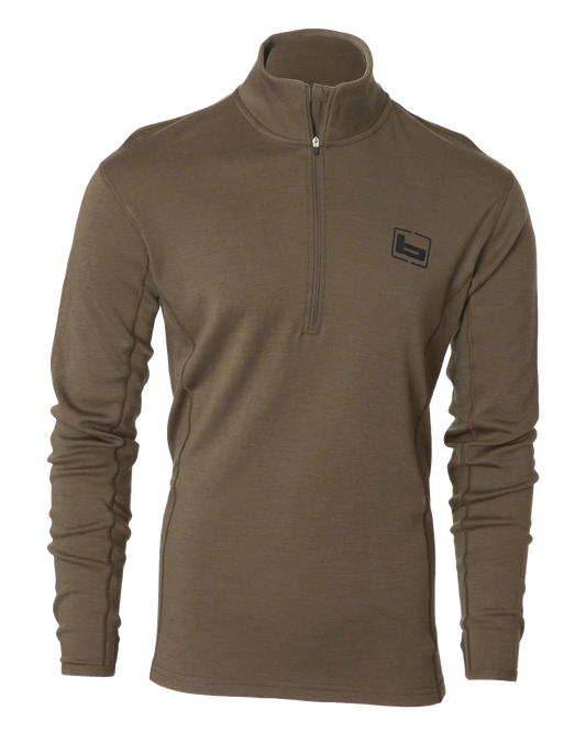 BASE Wool 1/4 Zip MT Pullover