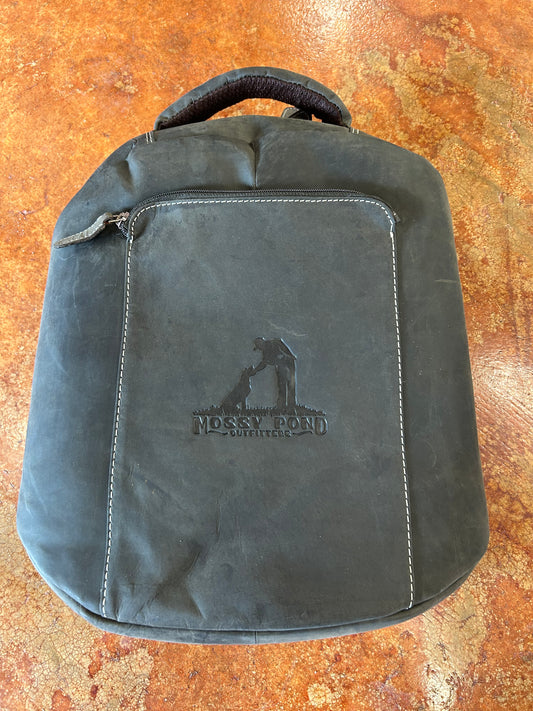 Mossy Pond Outfitters Leather Backpack