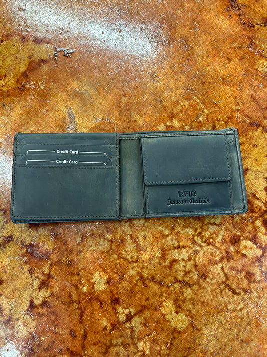 Mossy Pond Leather Wallet