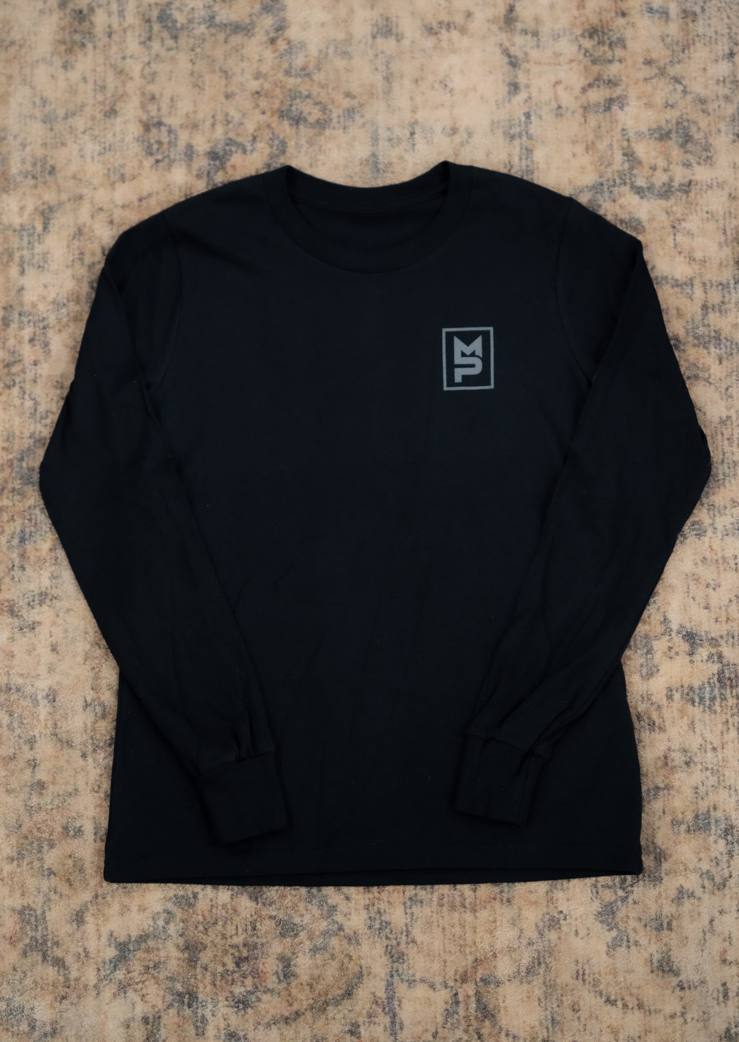 Black/Charcoal MP Youth L/S T-Shirt