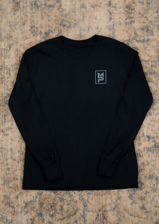 Black/Charcoal MP Youth L/S T-Shirt