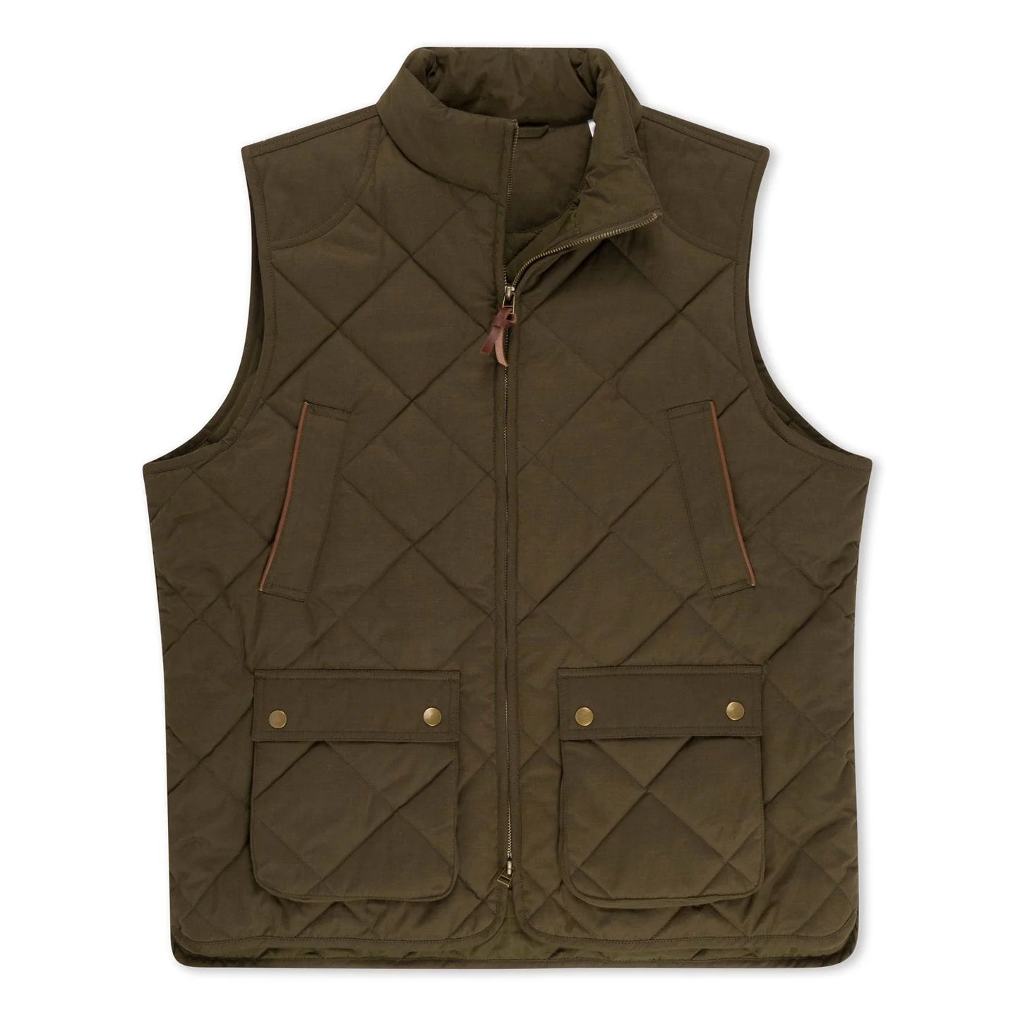 Ladies Quilted MP Vest: Loden